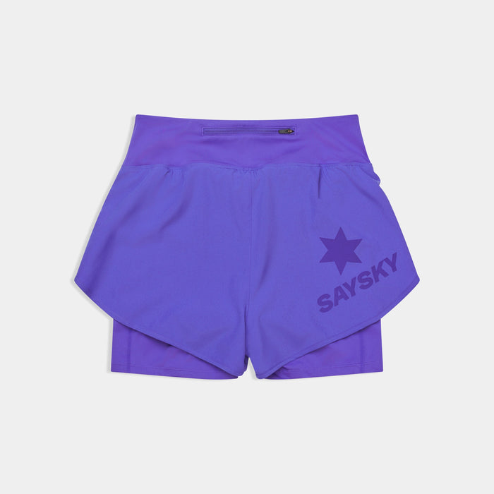 Saysky 2 in 1 Pace Shorts 3'' Purple 715 SW40002