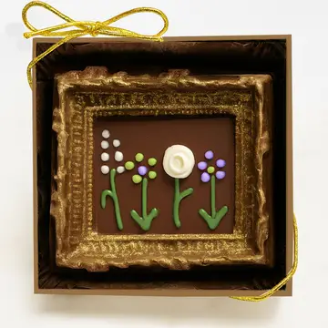2.25oz Milk Chocolate in Bloom Framed Art
