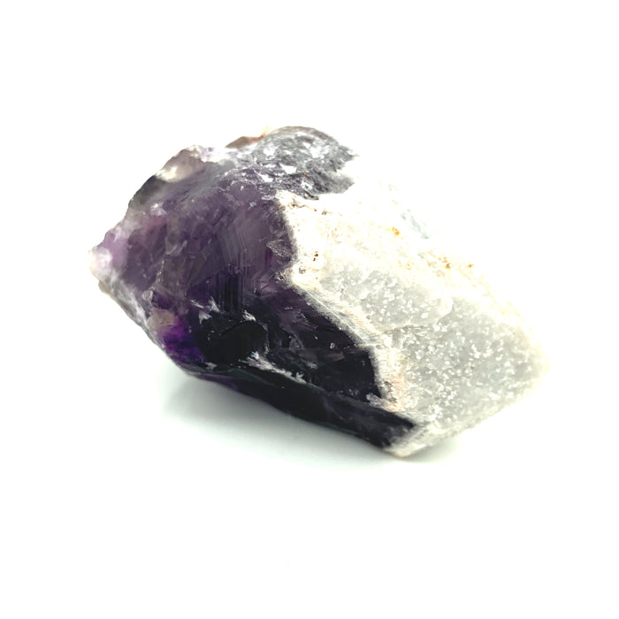 Amethyst Root with Calcite Cap Gemstone Crystal, Collector piece