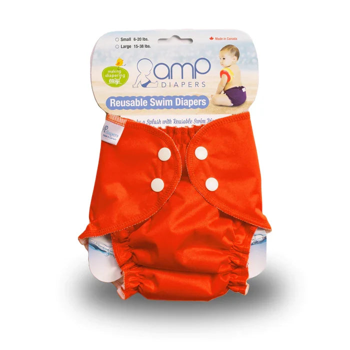 AMP Swim Diaper - Tangerine
