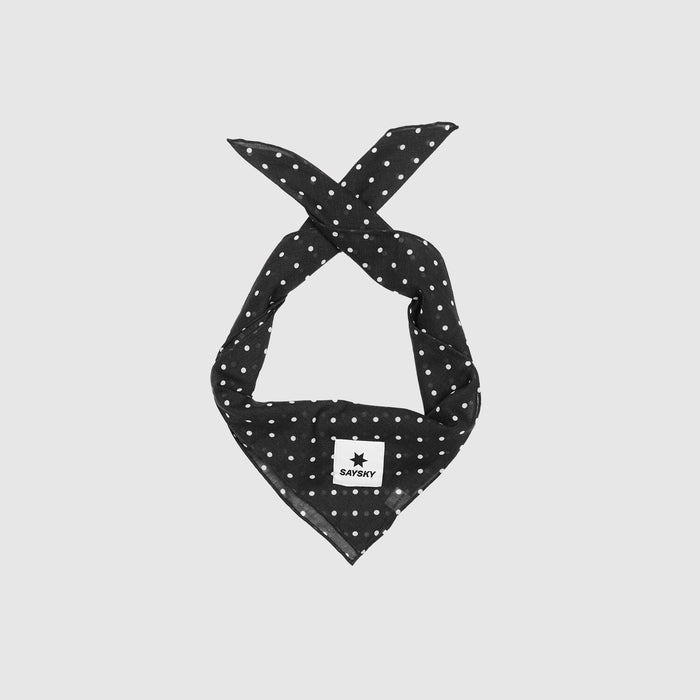 Saysky Bandana Black Reflective Polka 1018 MUASC01C1018