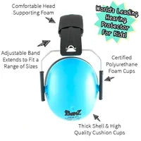 Banz Hearing Protection Earmuffs 2y+ - Sky Blue