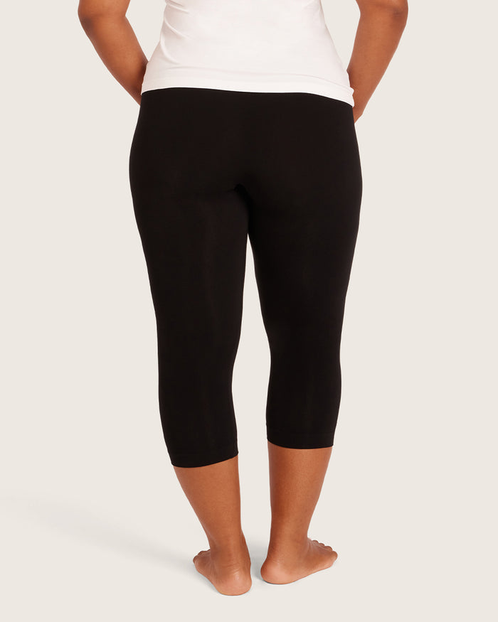 Base Layer 3/4 Leggings - Black