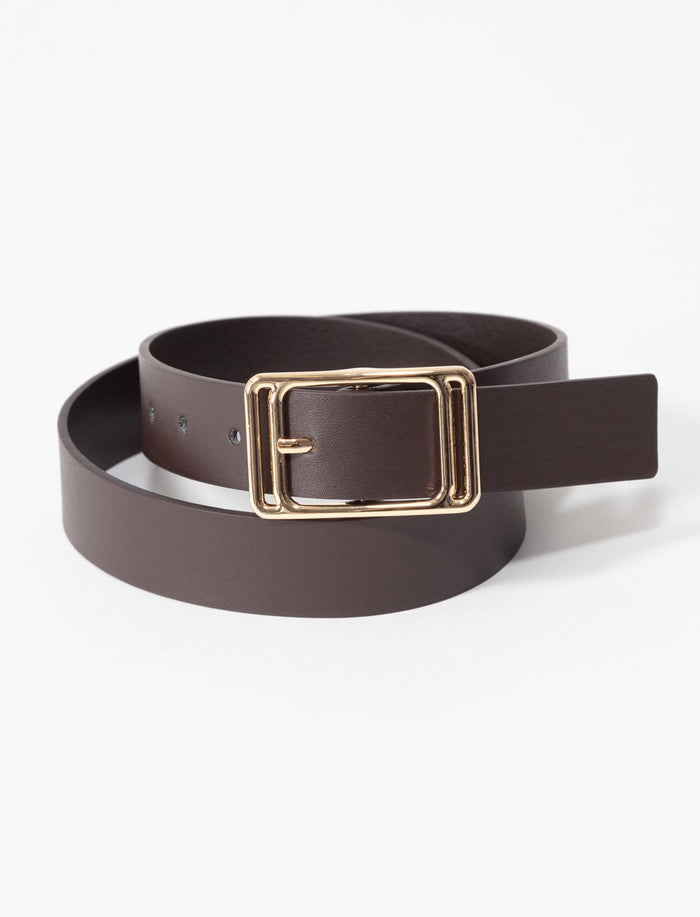 Ceinture à boucle rectangulaire