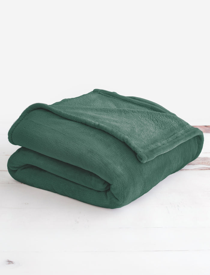 Couverture unie 80 × 88 po