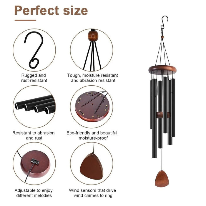 Deep Tone Wind Chimes