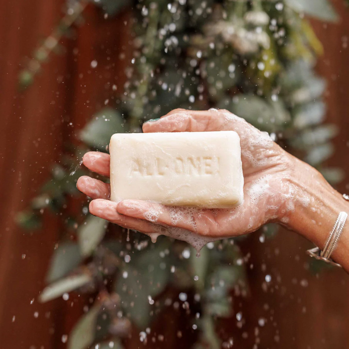 Dr. Bronner's All-One Hemp Peppermint Pure-Castile Bar Soap 140g