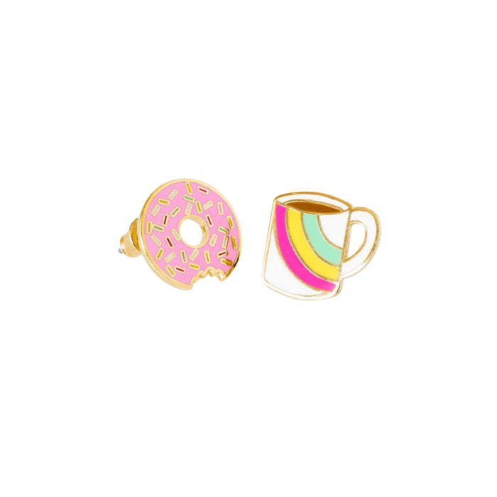 Earrings - Coffee/Donut