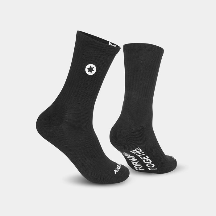 Saysky Everyday Crew Socks Black 901 SA80016