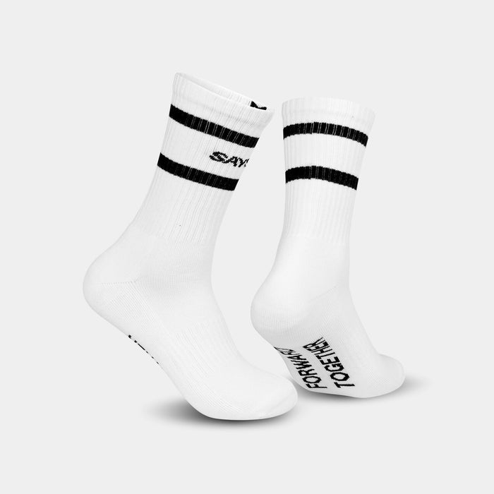 Saysky Everyday Crew Socks White 101 SA80018