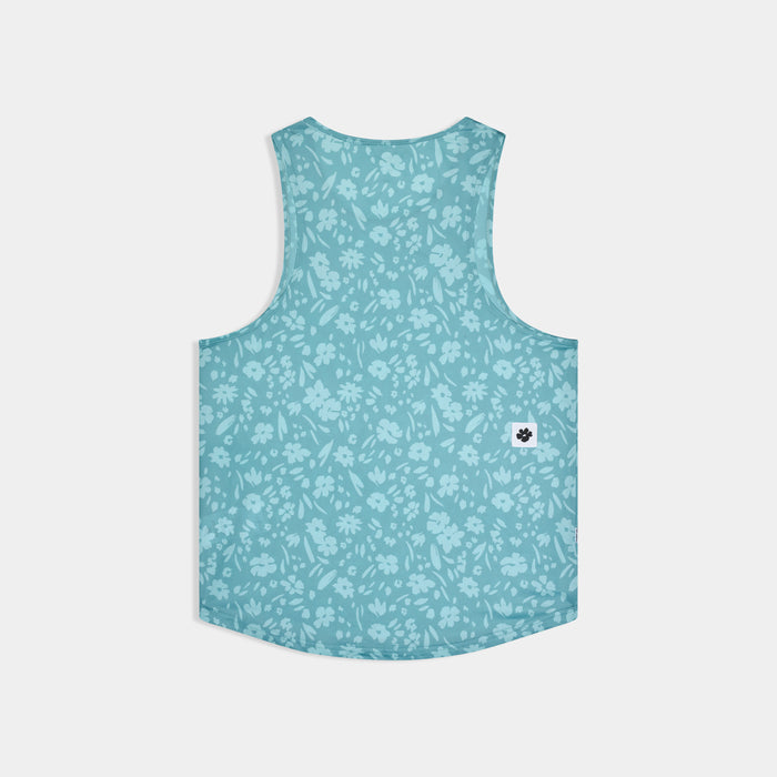 Saysky Flower Combat Singlet Light Blue Flower 1066 SM30011