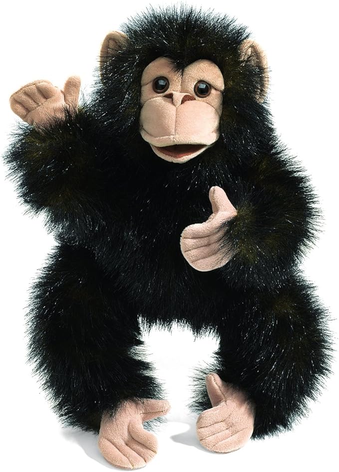 Folkmanis Puppet - Baby Chimpanzee