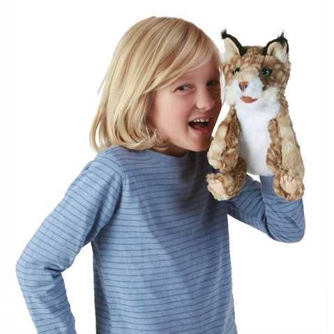 Folkmanis Puppet - Bobcat Kitten