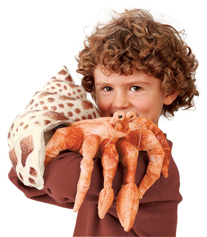 Folkmanis Puppet - Hermit Crab