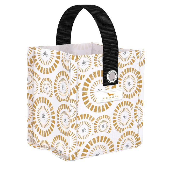 Gift Bag Square X-Small-Golden Glow