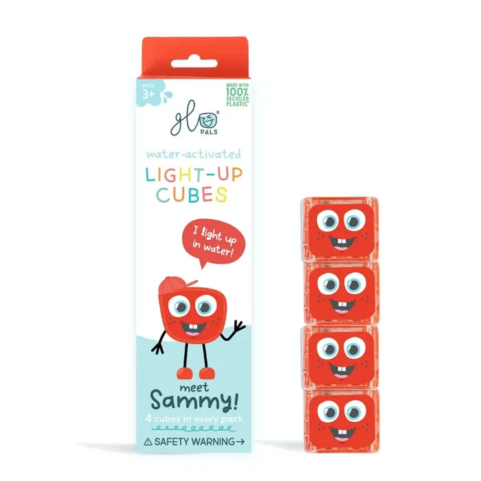 Glo Pals Light Up Cubes 4pk