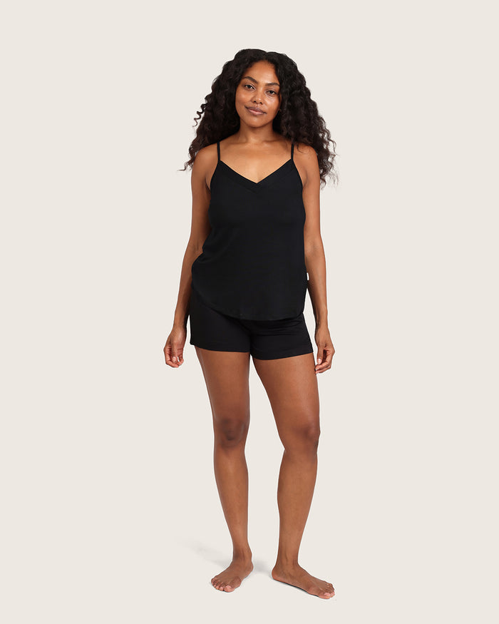 Goodnight Sleep Cami - Black