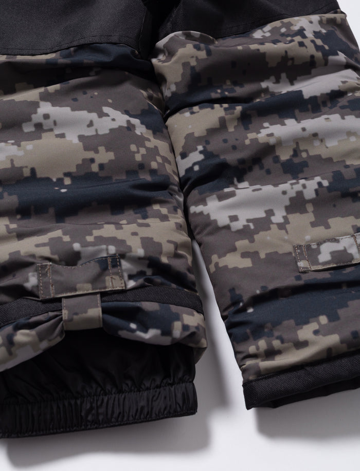 Habit de neige 1 pièce à motif camouflage pour petit garçon