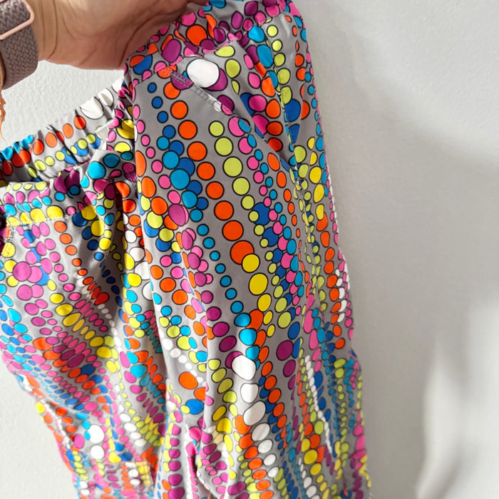 Hanna Andersson / Grey colourful snow pants / 150(12Y)
