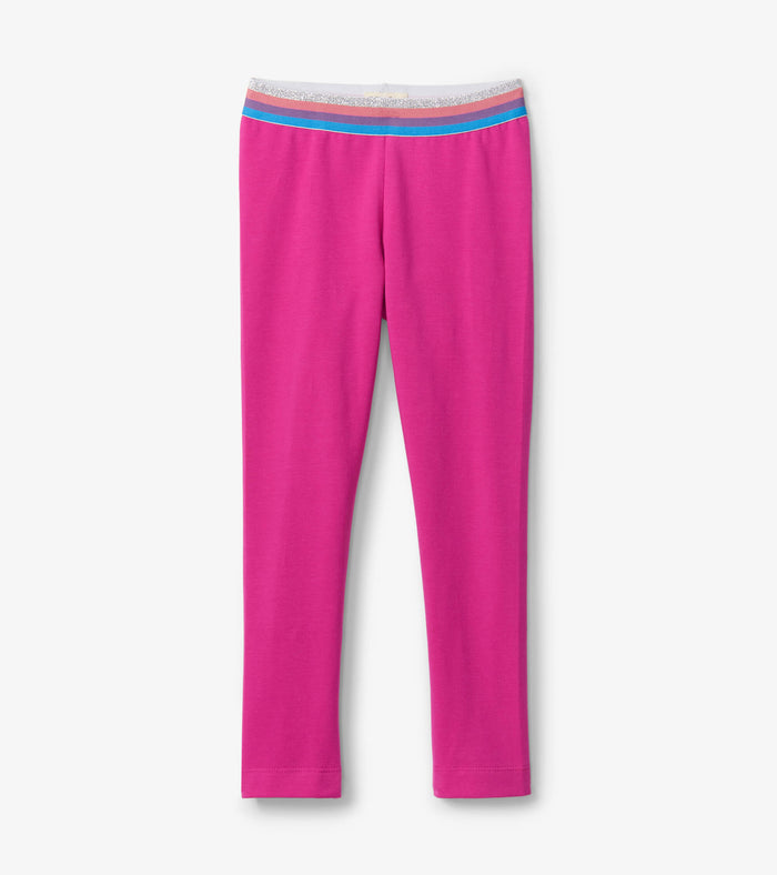 Hatley Fun Waist Leggings - Rose Violet