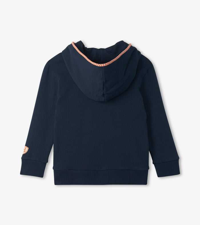 Hatley Hoodie - Space Stripes