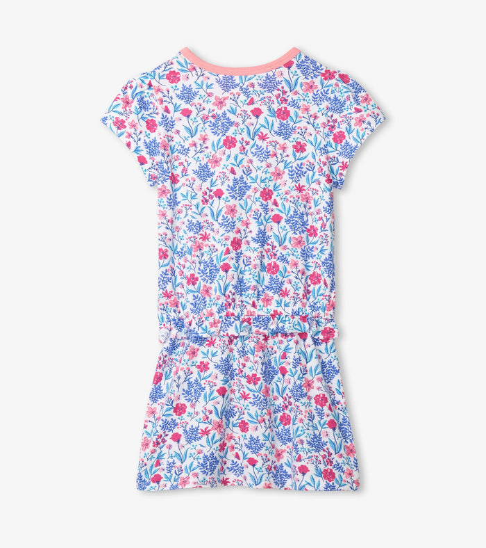 Hatley Ruffle Waist Dress - Wild Flowers