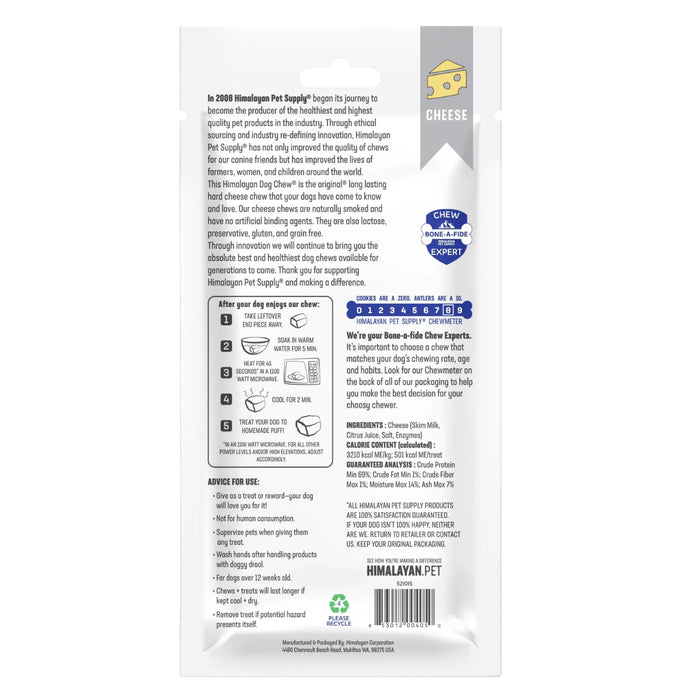 Himalayan Dog Chew-Cheese Flavor