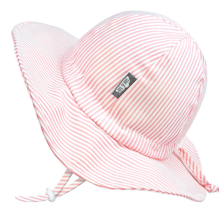 Jan & Jul Cotton Floppy Hat - Pink Stripes