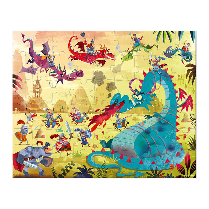 Janod 54pc Dragons Puzzle