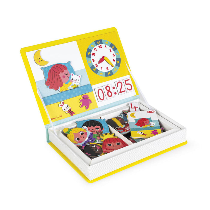 Janod Magneti'Book - Learn To Tell Time