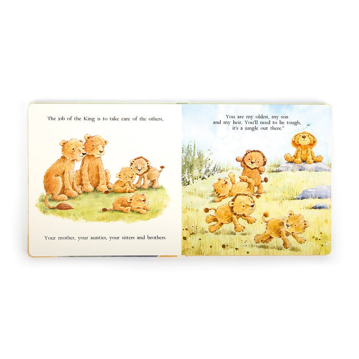 Jellycat The Very Brave Lion Book