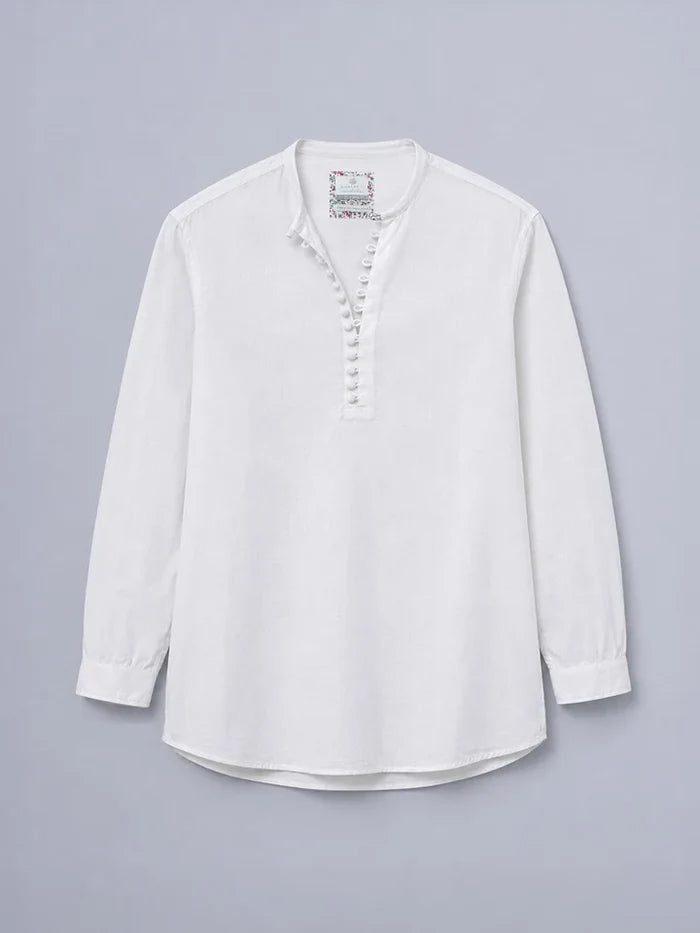 Legacy Cotton-Linen Short Kurta