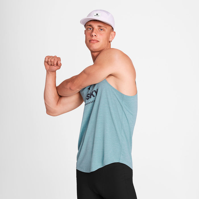 Saysky Logo Combat Pro Singlet Blue 2013 OMRSI30C2013