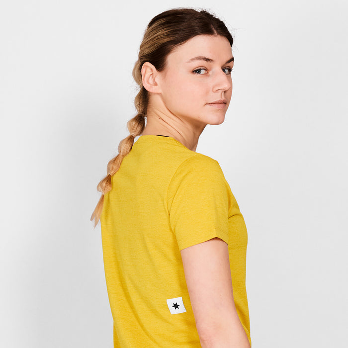 Saysky Logo Combat Pro T-shirt Yellow 4007 NWRSS30C4007