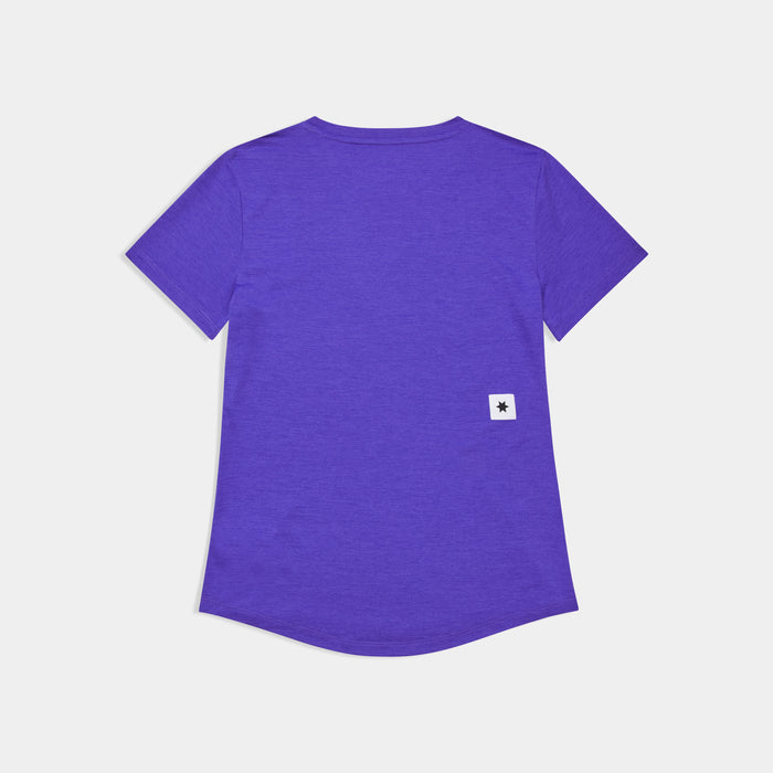Saysky Logo Combat Pro T-shirt Purple 7012 SW25005