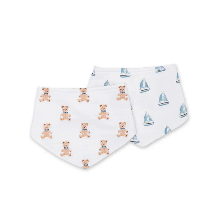 Vintage Bear & Sailboats