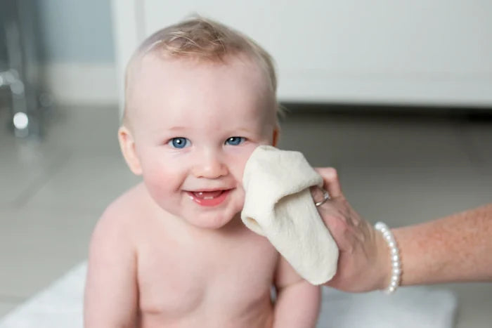 Lulujo Organic Cotton Wash Cloths - 4 pack