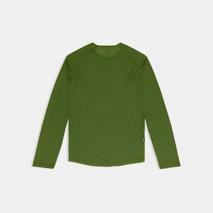 Saysky Mesh Base Layer Long Sleeve Green 313 NMRBL32C313