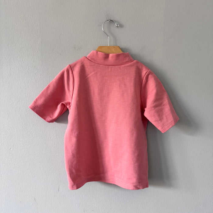 Mini Rodini / Light orange short sleeve top / 4Y