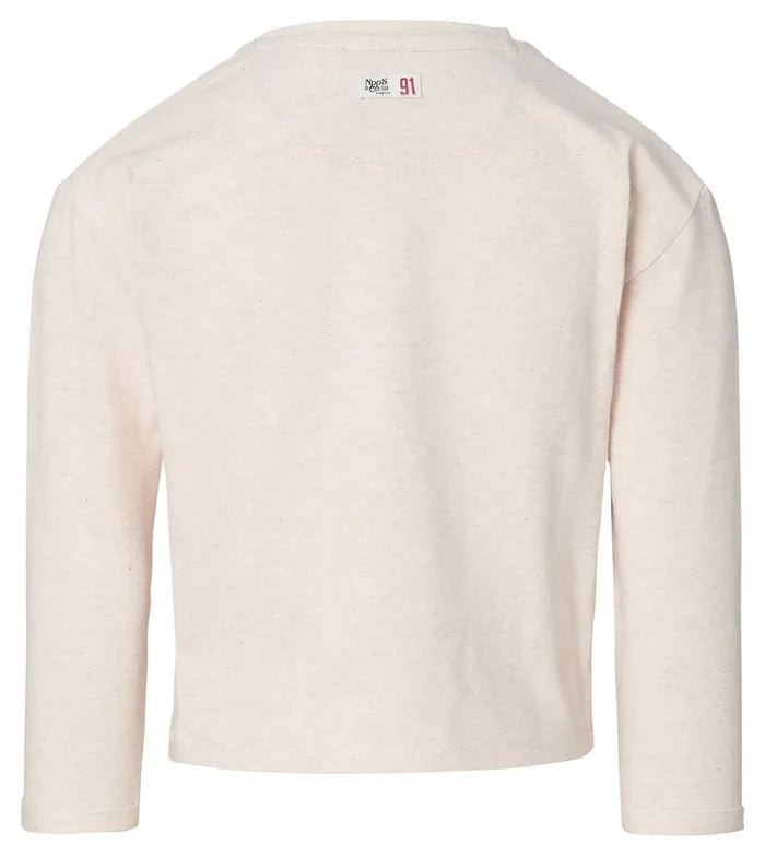 Noppies Kingsville Oatmeal Longsleeve Girls Tee