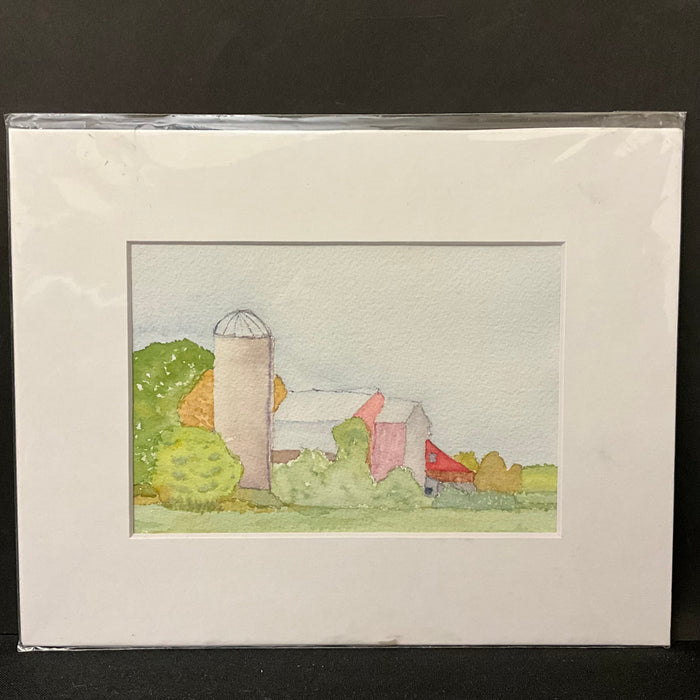 Not Fade Away - original watercolor by David Crowell