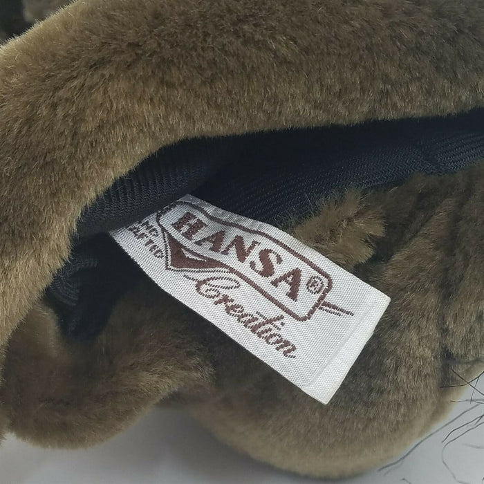 Otter Hand Puppet Full Body Doll Hansa Real Looking Plush Animal Learning Toy