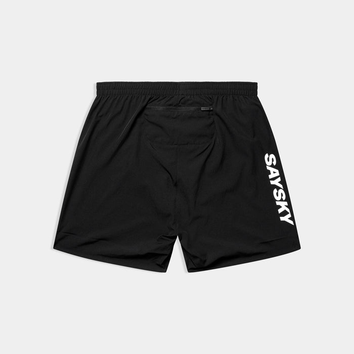 Saysky Pace Shorts 6\" Black 901 SM40004