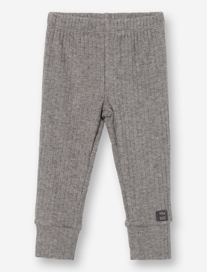 Pantalon à coupe ajustée en tricot pour bébé garçon