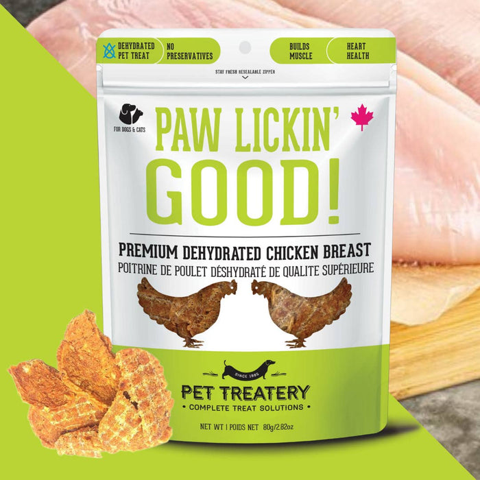 Paw Lickin' Good-Dehydrated Chicken Breast