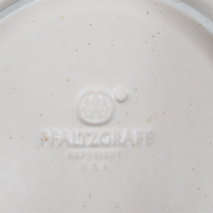 Pfaltzgraff Remembrance Set of 4 Salad Plate Pink Peach White Flowers Stoneware