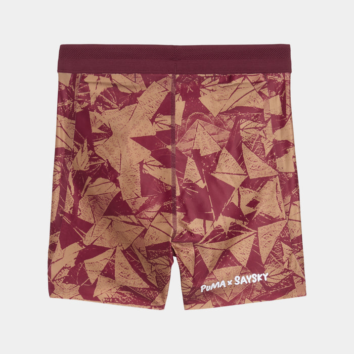 Saysky Puma x Saysky Short Tights 4\" Origami Camo 1081 527834 90