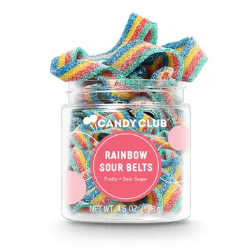 Rainbow Sour Belts Small Cup