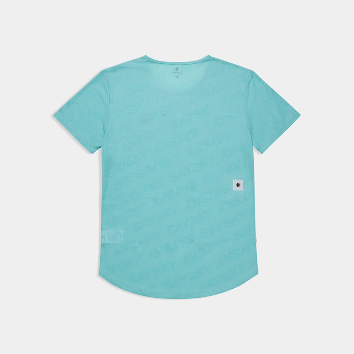 Saysky Reactive Flow T-shirt Blue Logo 1071 SM25011