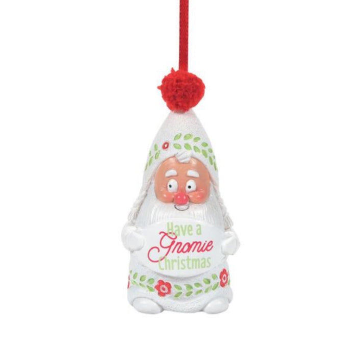 Snowpinions Have a Gnomie Christmas SnowGnome Ornament